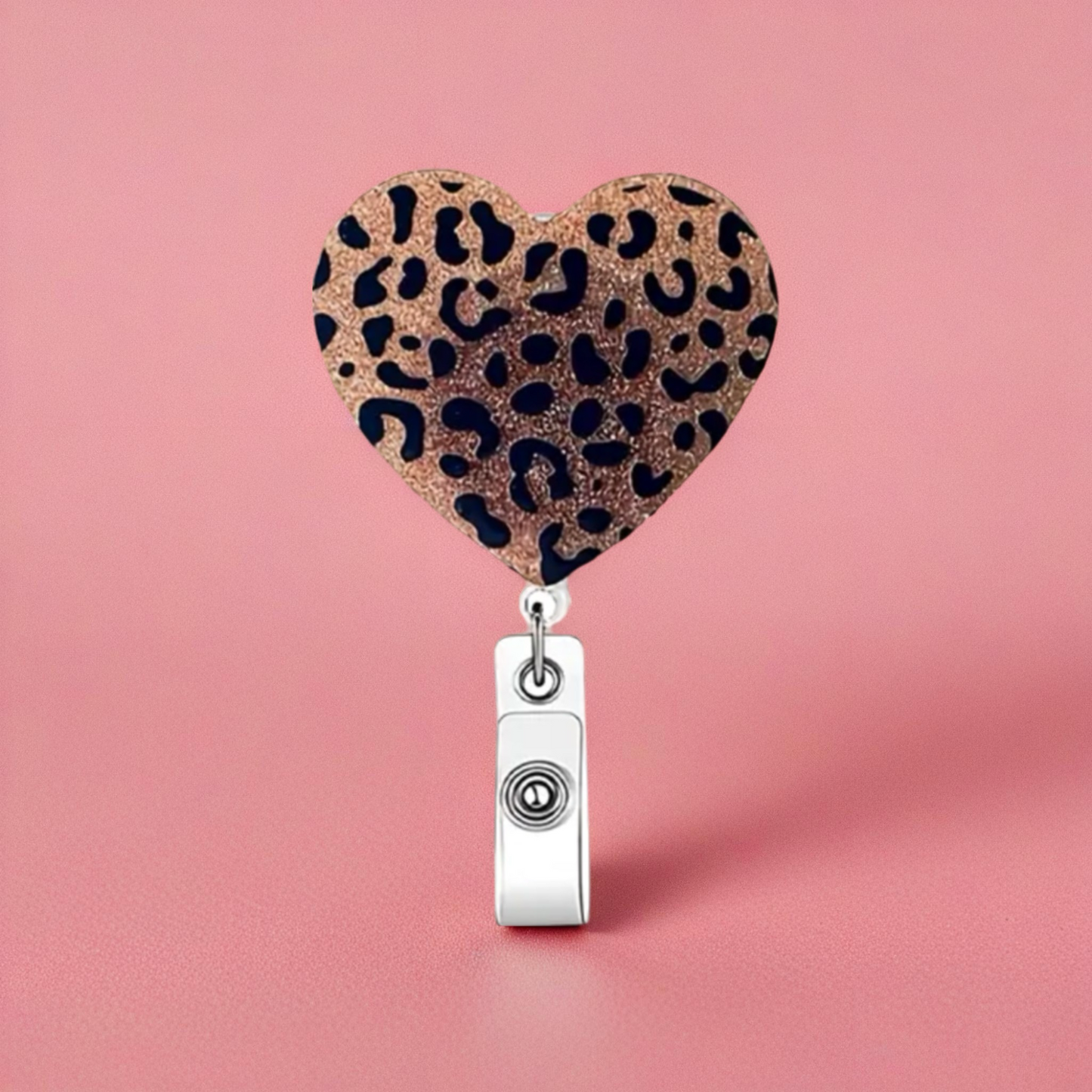 Cheetah Print Heart
